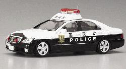 AOSHIMA T06 TOYOTA CROWN POLICE CAR 1:24