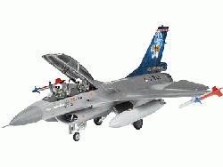 REVELL OF GERMANY 4355 LOCKHEED F-16B TWIN SEATER 1:72